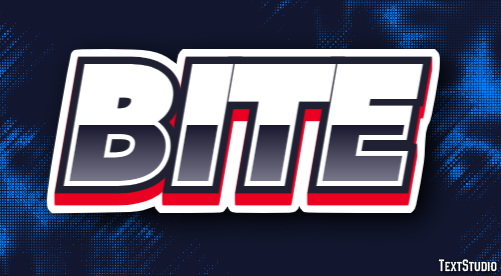 Bite Effetto testo