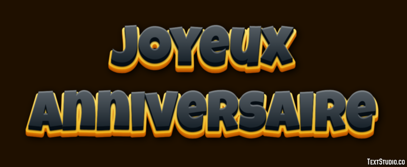 Joyeux Anniversaire Metin Efekti