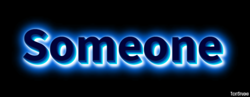 Someone Text Effect