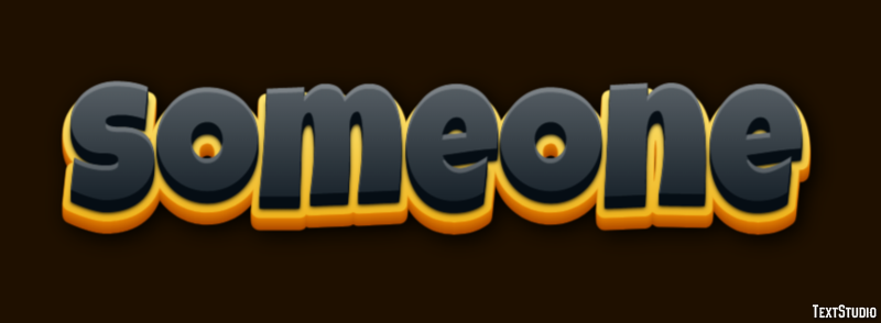 Someone Text Effect
