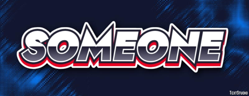 Someone Text Effect