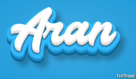 Aran Effetto testo