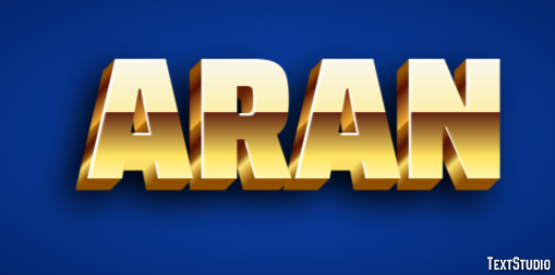 Aran Efecto de Texto