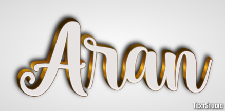 Aran Efecto de Texto