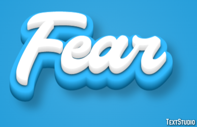 Fear Text Effect