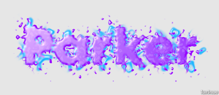 Parker Text effect