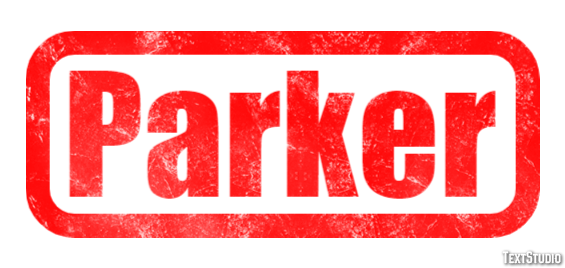 Parker Text effect