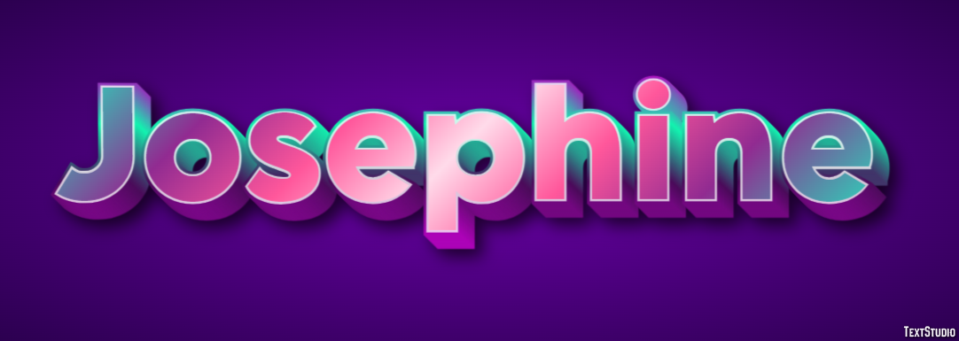 Josephine Эффект текста