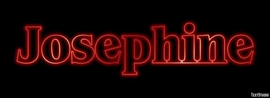 Josephine Efecto de Texto
