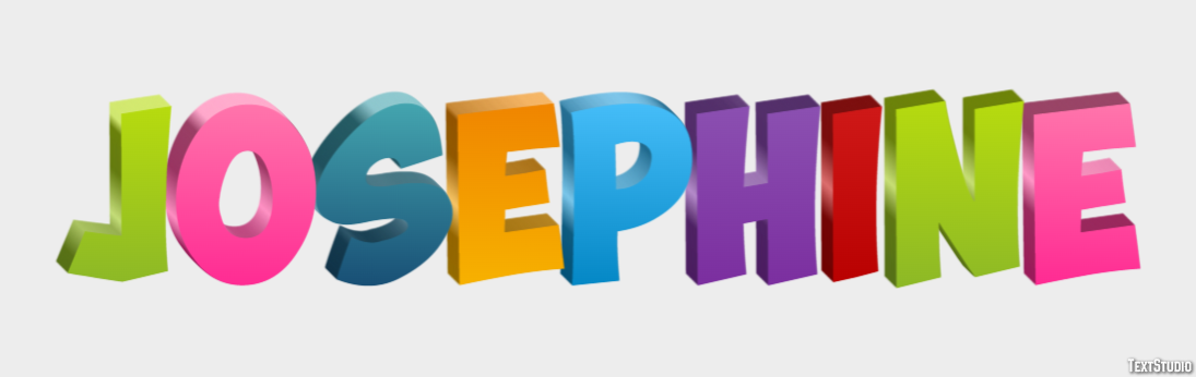 Josephine Efecto de Texto