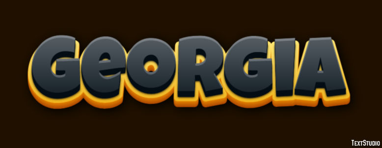 Georgia Efekt tekstowy