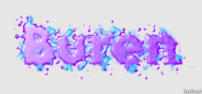 Buren Text Effect