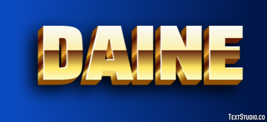 Daine Effet de texte