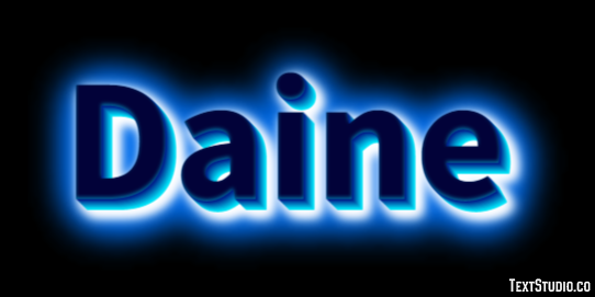 Daine Effetto testo