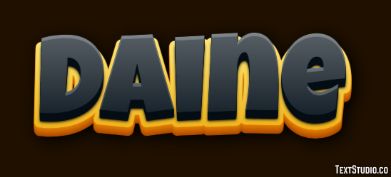 Daine Effet de texte