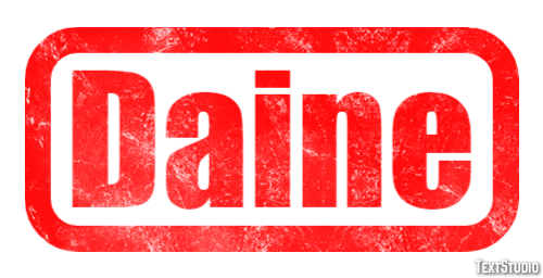 Daine Effet de texte