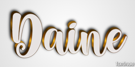 Daine Texteffekt
