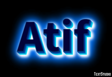 Atif Text Effect