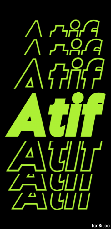 Atif Text Effect