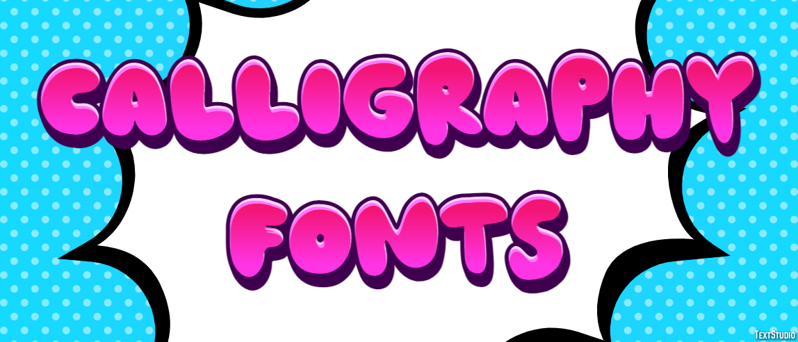 Calligraphy Fonts Text Effect