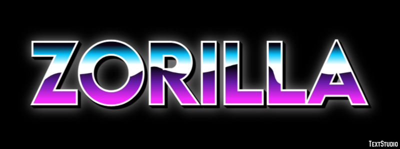 Zorilla Tekst Effect