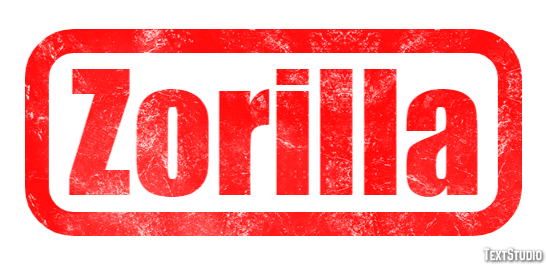 Zorilla Tekst effect