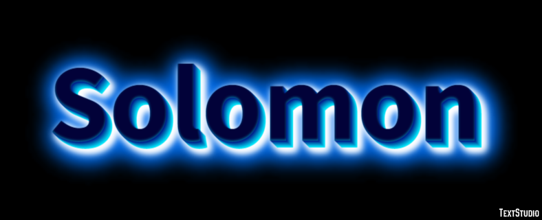 Solomon Efekt tekstowy