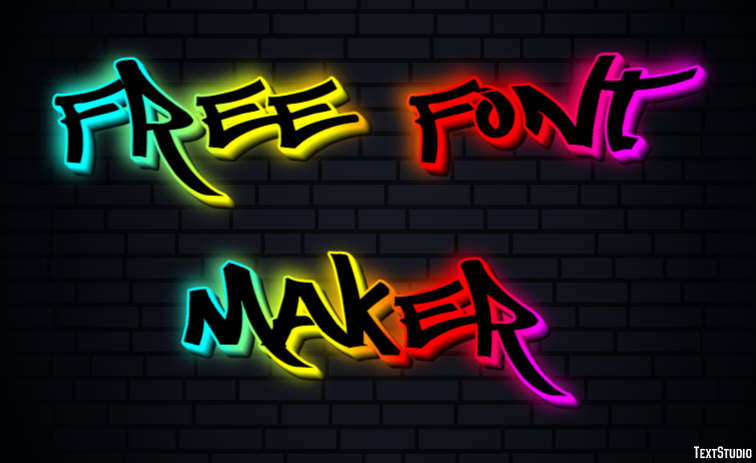 Free Font Maker Text effect