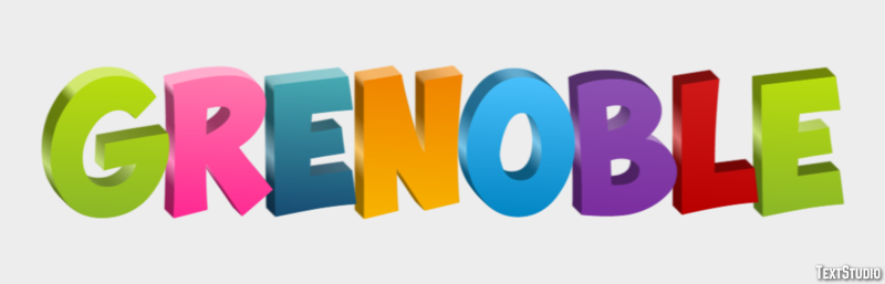 Grenoble Efekt tekstowy