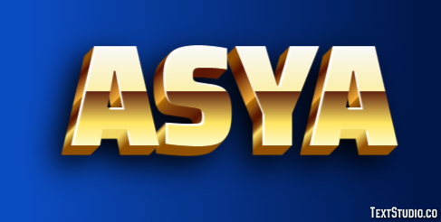Asya Эффект текста