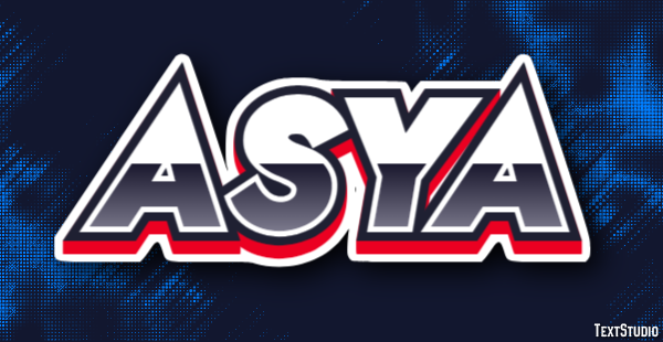 Asya Эффект текста