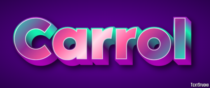Carrol Effetto testo