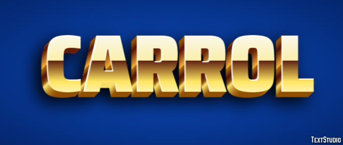 Carrol Efekt tekstowy