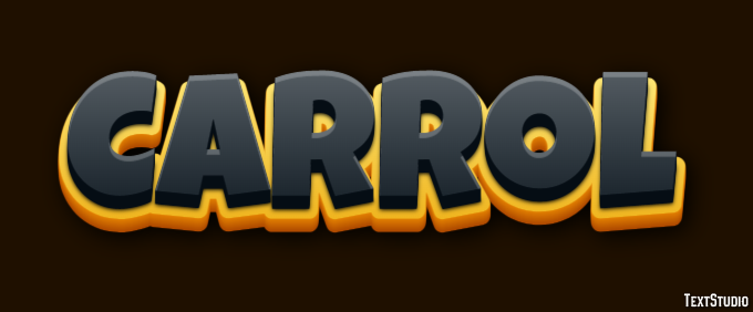 Carrol Texteffekt