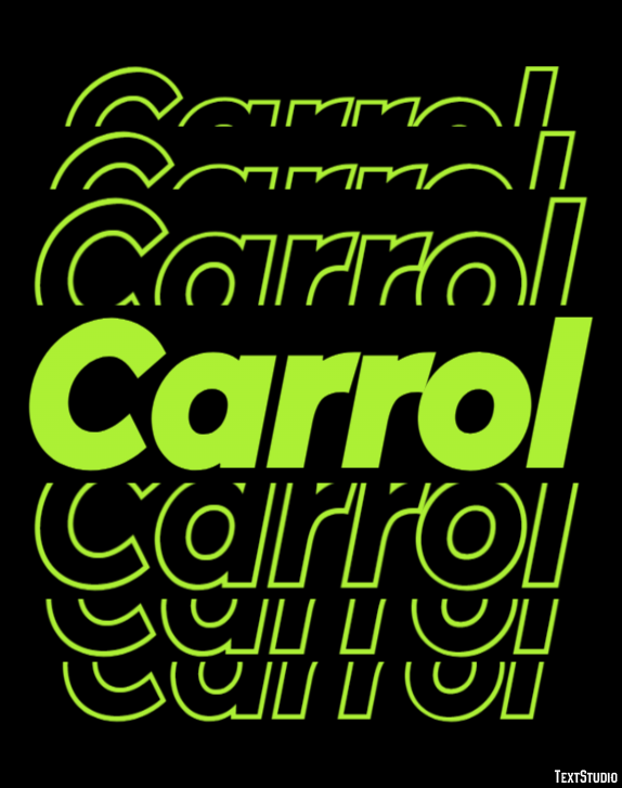 Carrol Efekt tekstowy