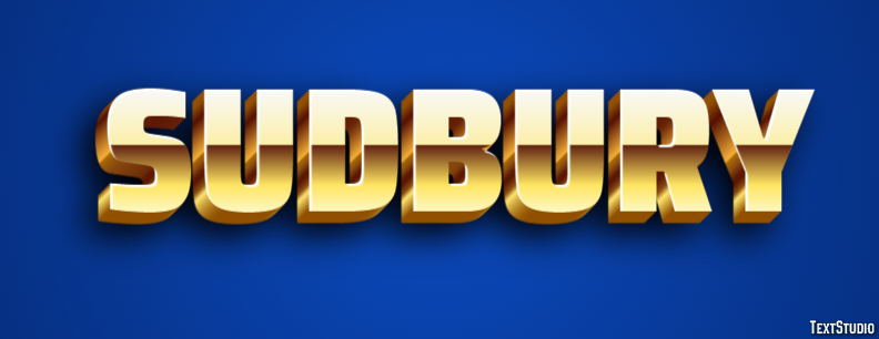 Sudbury Texteffekt