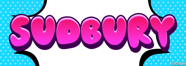 Sudbury Efeito de texto