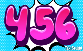 456 Text Effect