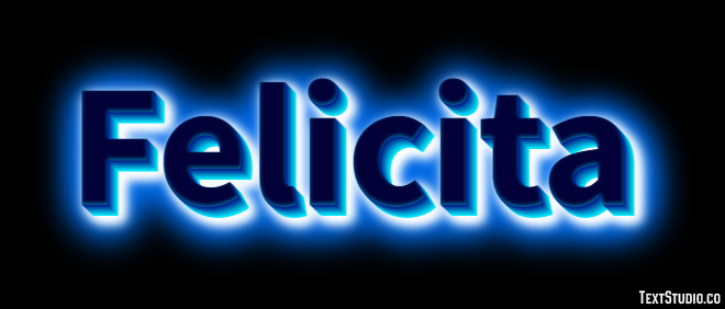 Felicita Effetto testo