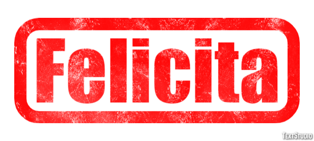 Felicita Effetto testo