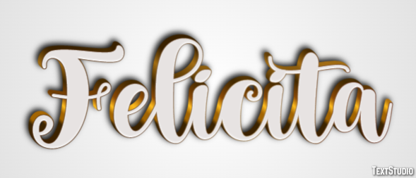 Felicita Effetto testo