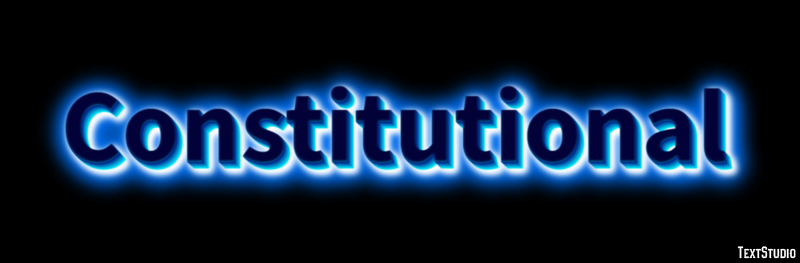 Constitutional Metin Efekti