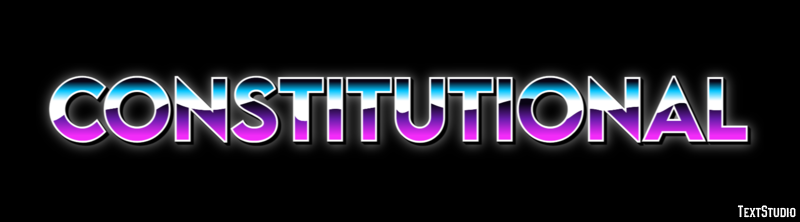 Constitutional Metin Efekti
