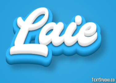Laie Efecto de Texto