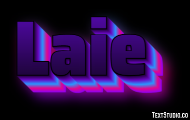 Laie Efecto de texto