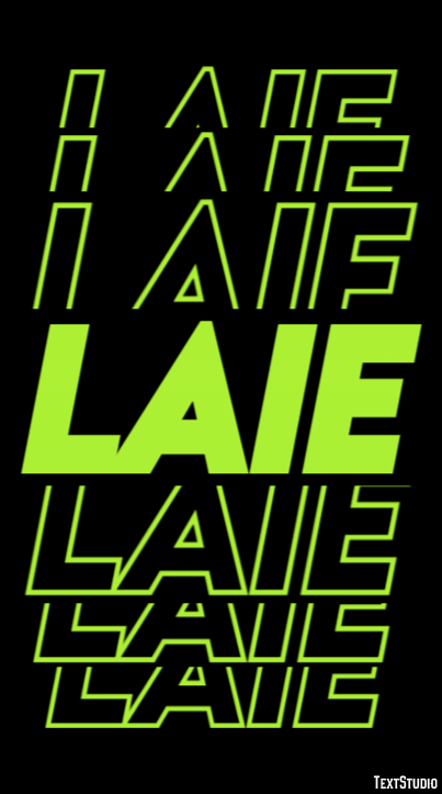 Laie Efecto de Texto