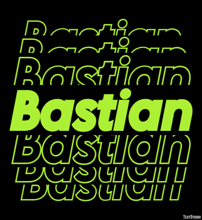 Bastian Text Effect