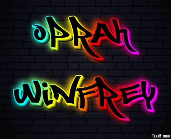 Oprah Winfrey Efekt tekstowy