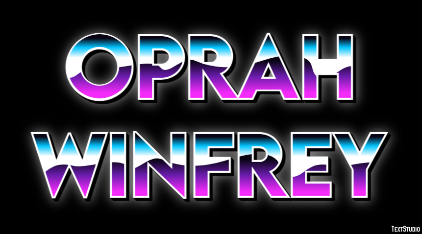 Oprah Winfrey Efekt tekstowy