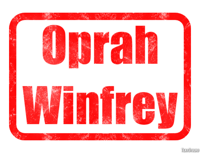 Oprah Winfrey Efekt tekstowy